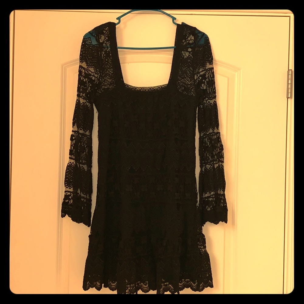 🎉NWOT Urban Outfitters Black Lace Dress